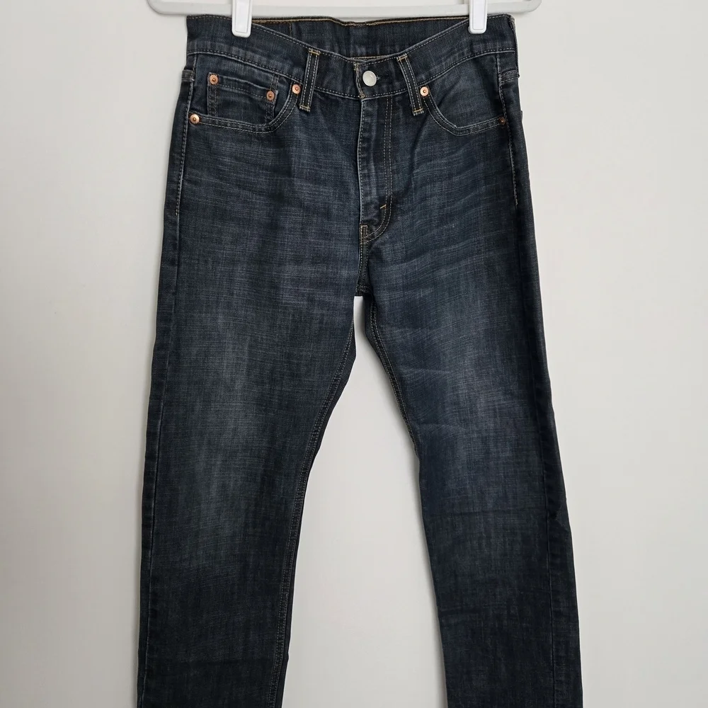Levi's Dark Wash Straight Jeans